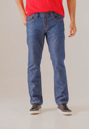 Jeans Denim Ajustada CUSTER