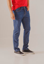 Jeans Denim Ajustada CUSTER