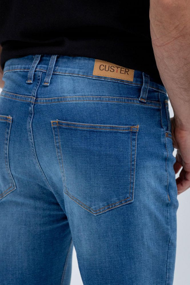 Jeans Denim Ajustada CUSTER
