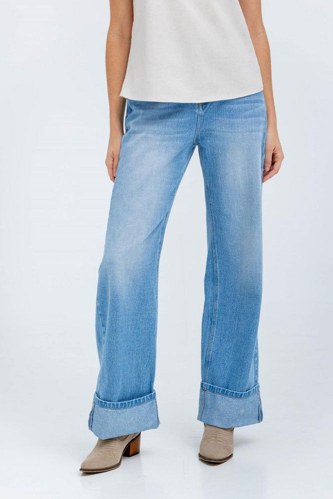 Jean Denim Bota Amplia ARKITECT