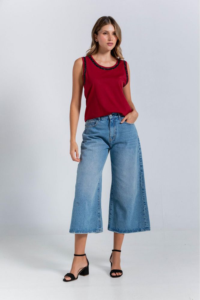 Jean largo por encima del tobillo Amplia ARKITECT