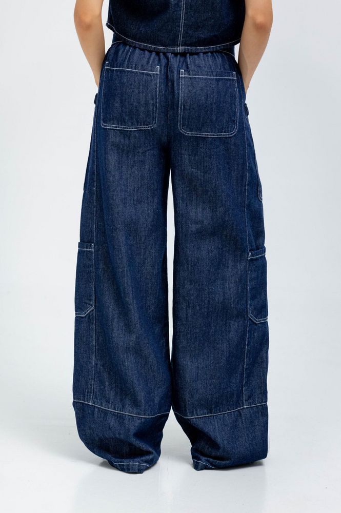 Jean Tipo Cargo Baggy PEOPLE