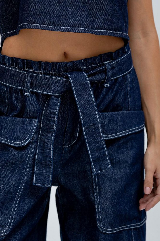 Jean Tipo Cargo Baggy PEOPLE