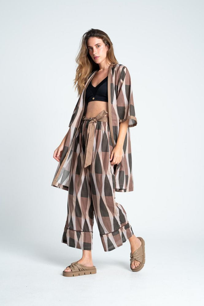 Kimono Manga tres cuartos BRONZINI