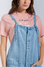 Overol  Denim Amplio PEOPLE