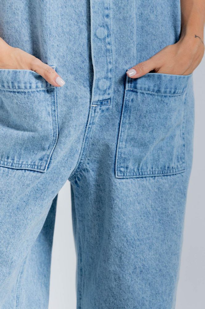 Overol  Denim Amplio PEOPLE