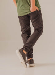 PANTALON MASCUL Bolsillos De parche Jogger PEOPLE