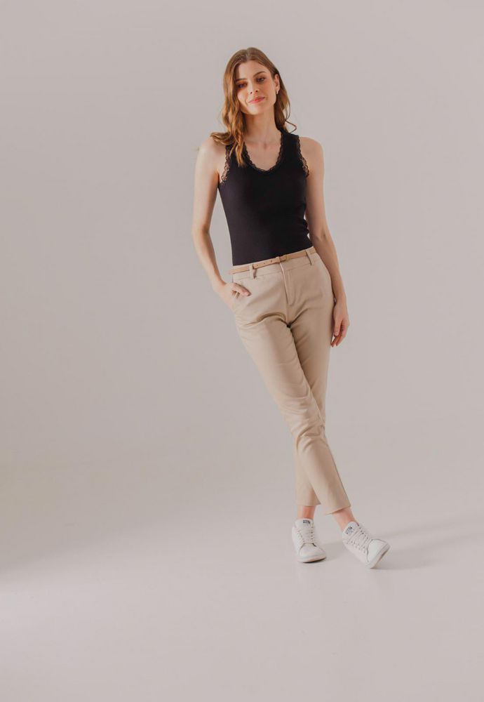 Pantalon Bolsillos Laterales Ajustada ARKITECT