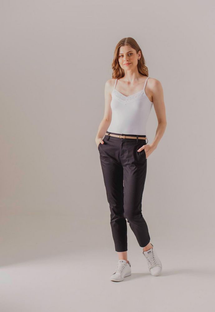 Pantalon Bolsillos Laterales Ajustada ARKITECT