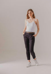 Pantalon Bolsillos Laterales Ajustada ARKITECT