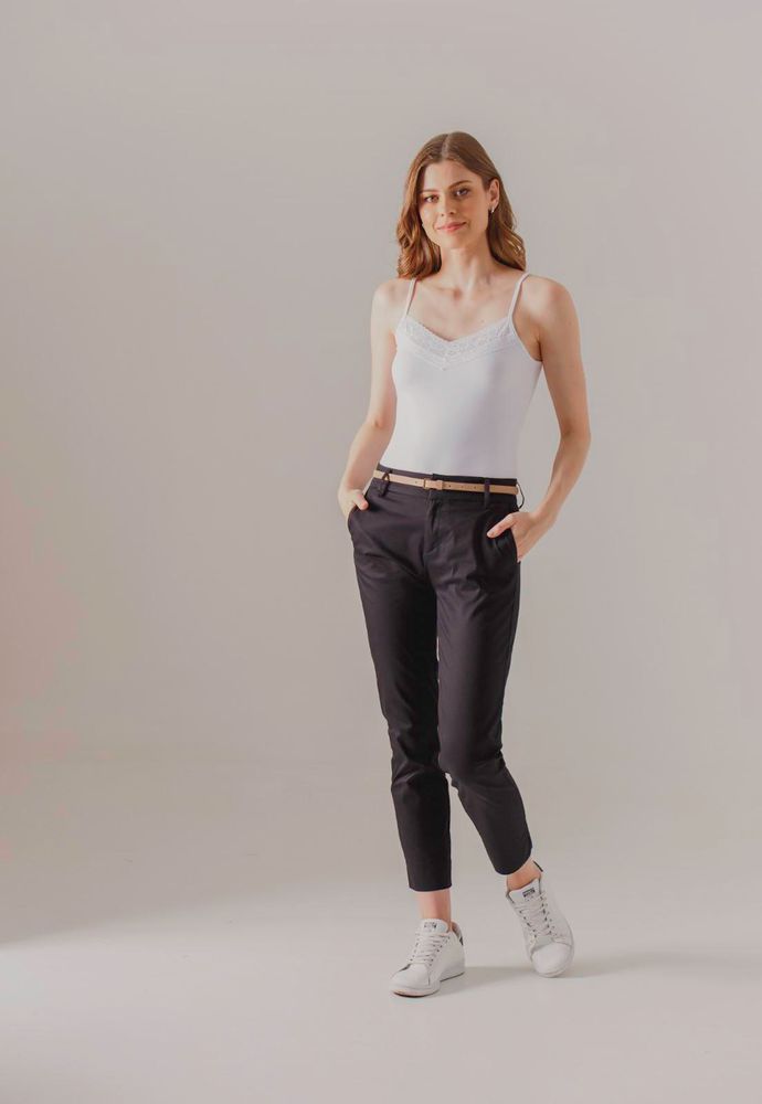 Pantalon Bolsillos Laterales Ajustada ARKITECT
