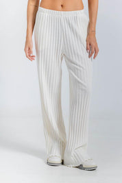 Pantalon Femenin Acanalado Straight (Recto) PEOPLE