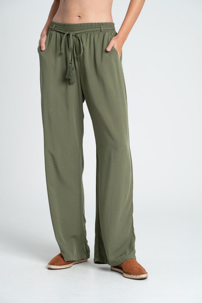 Pantaln Pretina con elastico Wide leg BRONZINI