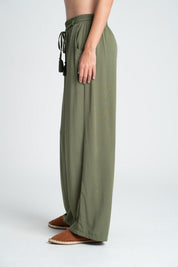 Pantaln Pretina con elastico Wide leg BRONZINI