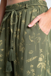 Pantaln Pretina con elastico Wide leg BRONZINI