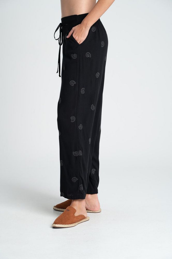 Pantaln Pretina con elastico Wide leg BRONZINI