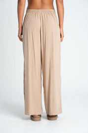 Pantaln Pretina con elastico Wide leg BRONZINI
