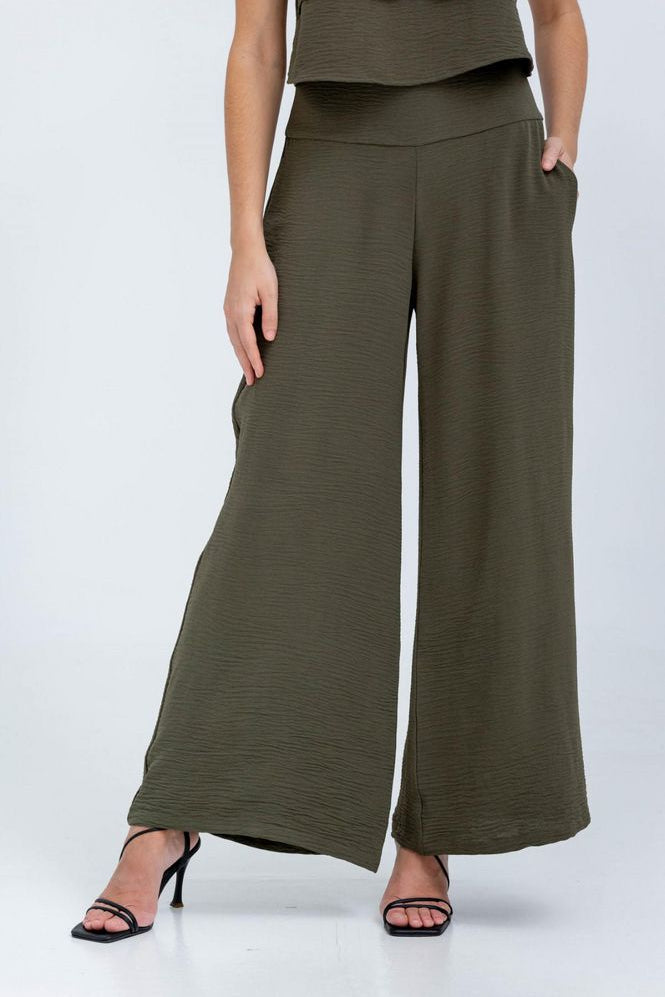 Pantalón Cremallera lateral Amplia ARKITECT