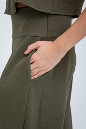 Pantalón Cremallera lateral Amplia ARKITECT