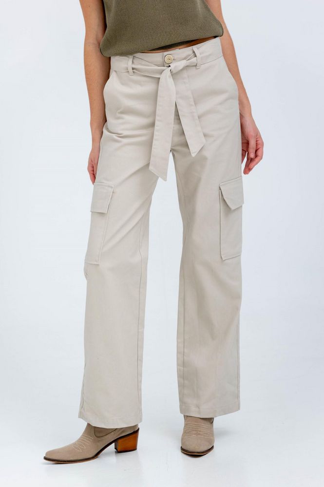 Pantalón Cintura anudada Regular fit ARKITECT