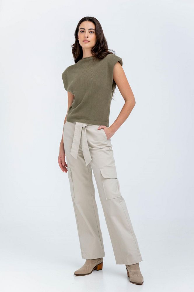 Pantalón Cintura anudada Regular fit ARKITECT