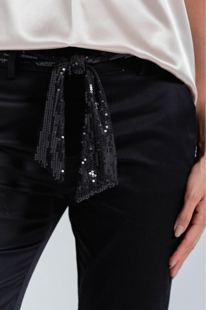 Pantalon Cintura Anudada Straight (Recto) ARKITECT