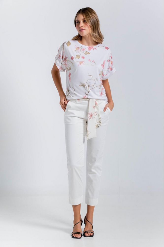 Pantalon Cintura Anudada Straight (Recto) ARKITECT