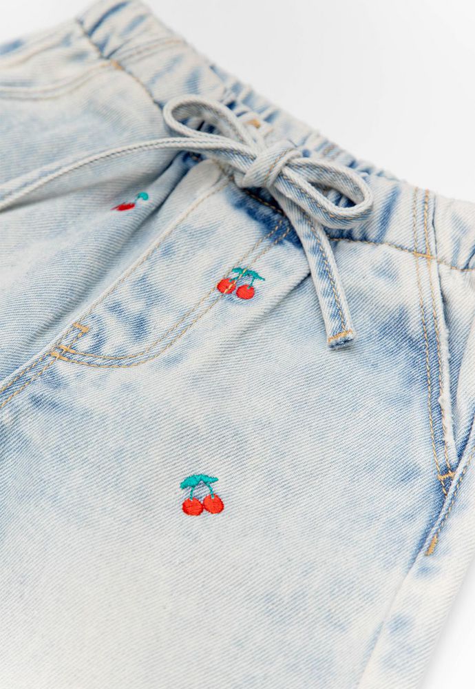 Pantalon Denim Wide leg PEOPLE