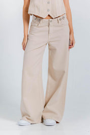 Pantalon Denim Wide leg PEOPLE