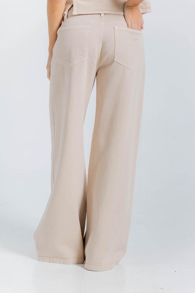 Pantalon Denim Wide leg PEOPLE