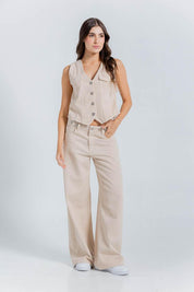 Pantalon Denim Wide leg PEOPLE