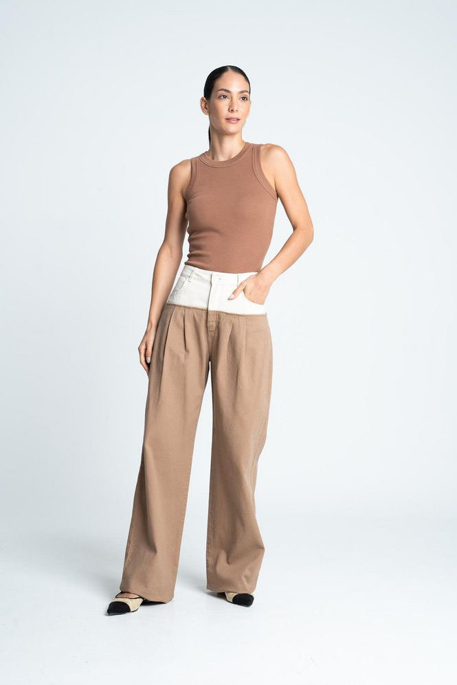 Pantalon Pretina plana Amplia ARKITECT