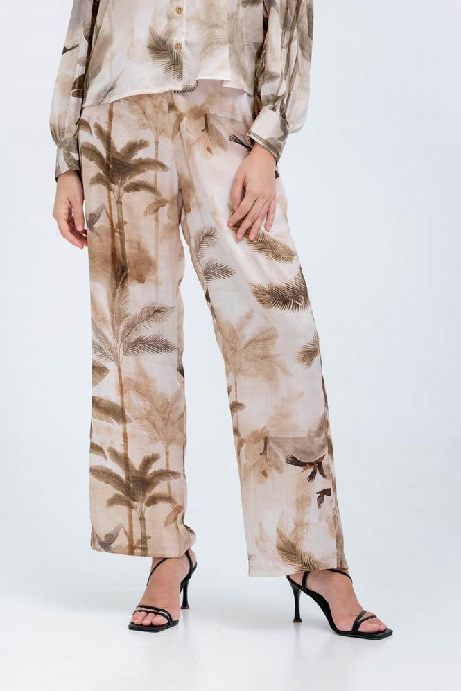 Pantalón Pretina con elástico Amplia ARKITECT