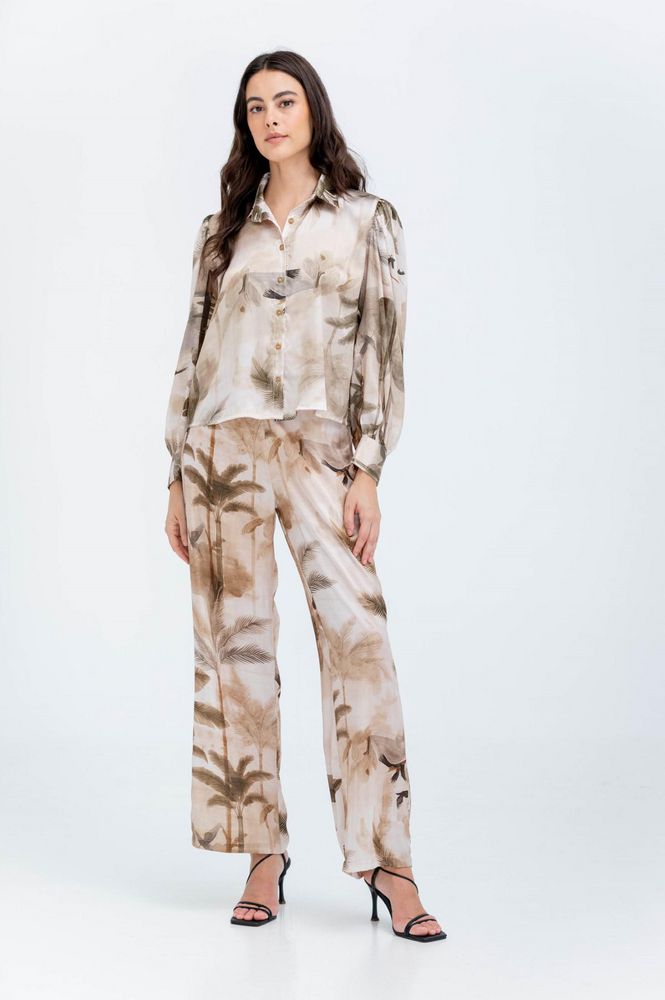 Pantalón Pretina con elástico Amplia ARKITECT