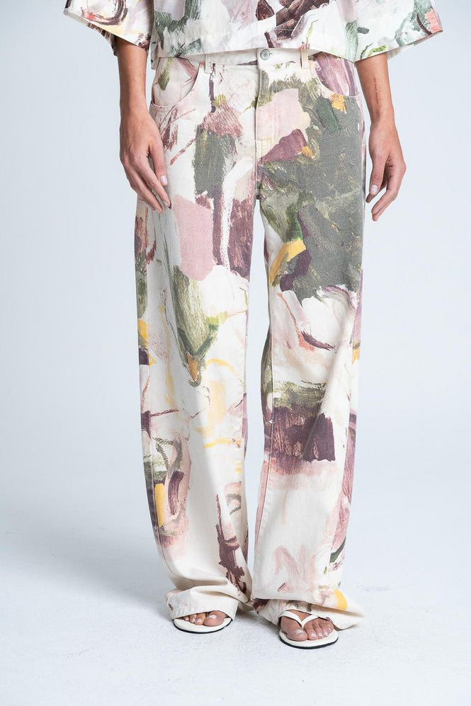 Pantalón Estampado Straight (Recto) ARKITECT