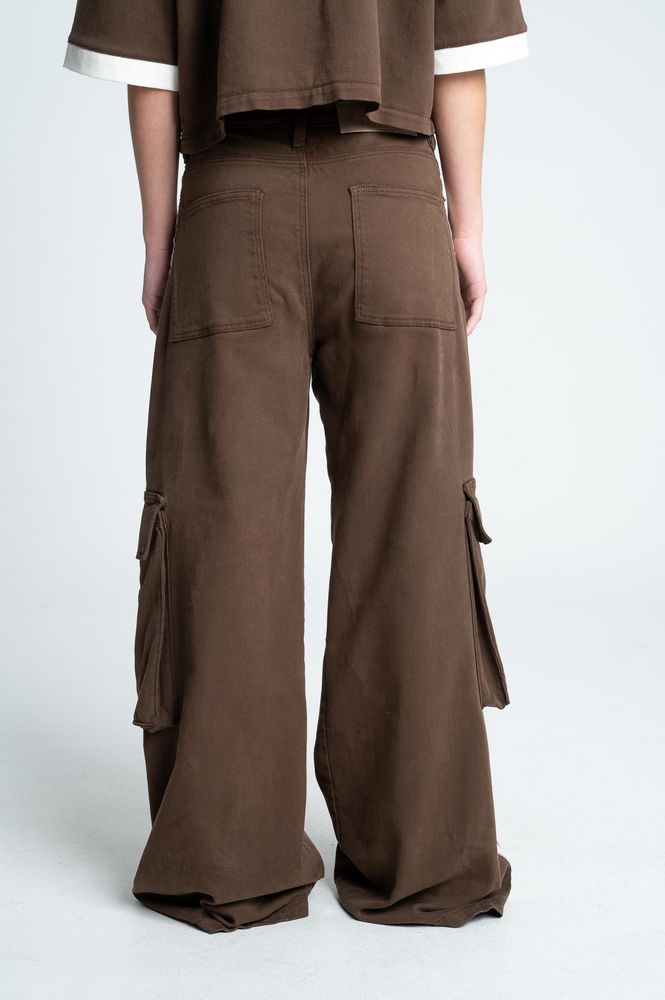 Pantalon Denim Wide leg PEOPLE