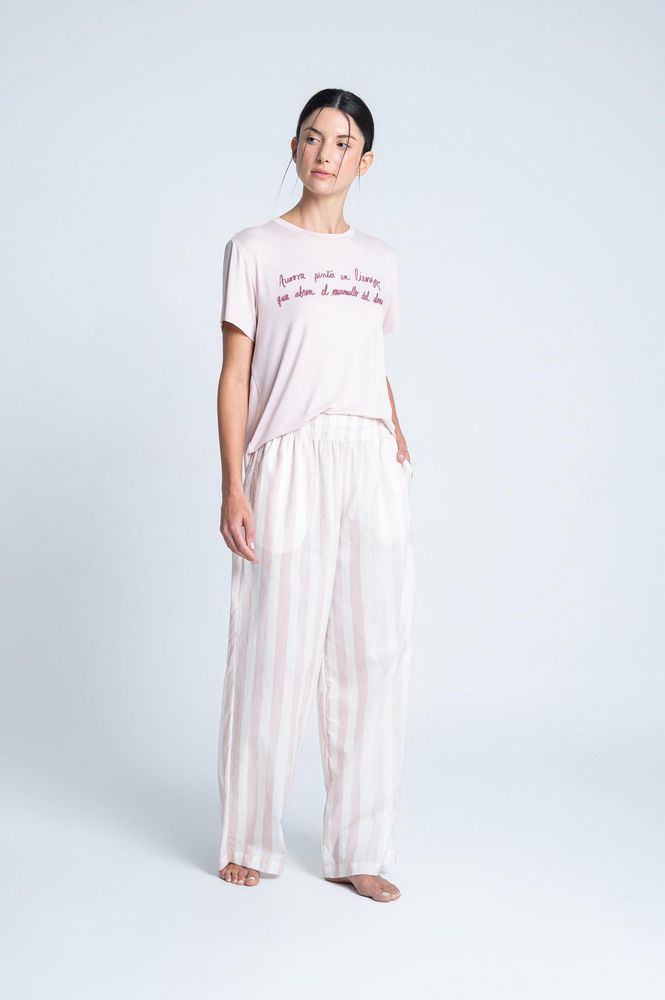 Pantalón Pijama BRONZINI MARIA ELENA VILLAMIL