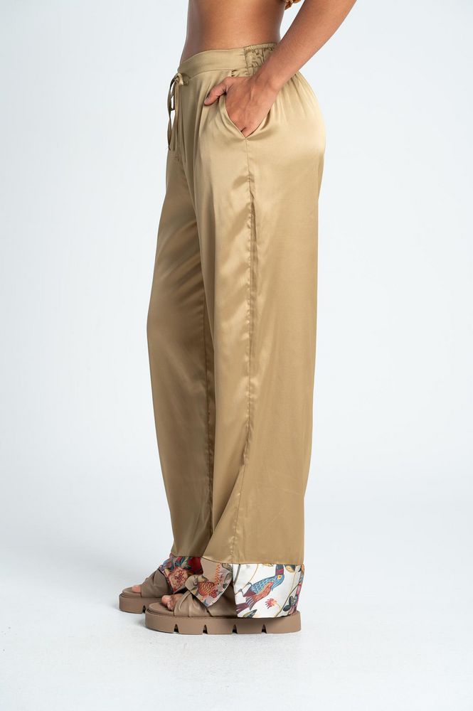 Pantalon Pretina con elastico Wide leg BRONZINI