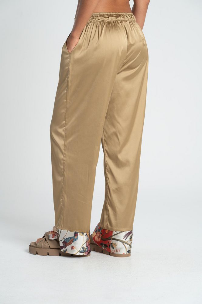 Pantalon Pretina con elastico Wide leg BRONZINI