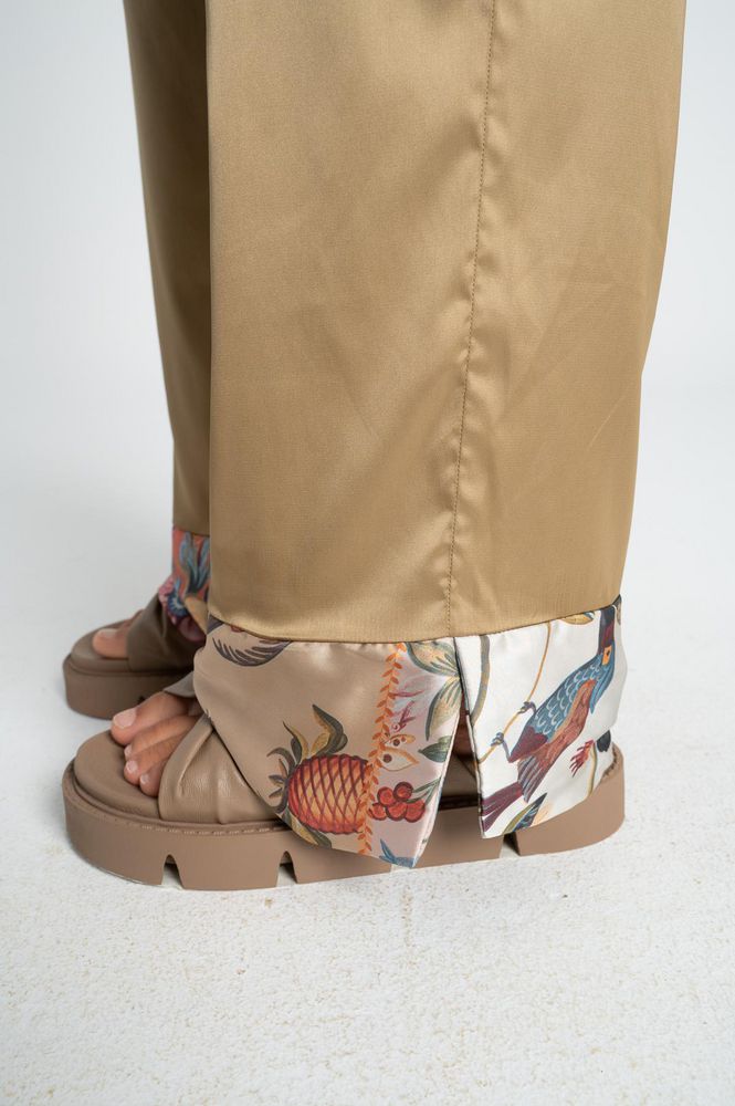 Pantalon Pretina con elastico Wide leg BRONZINI
