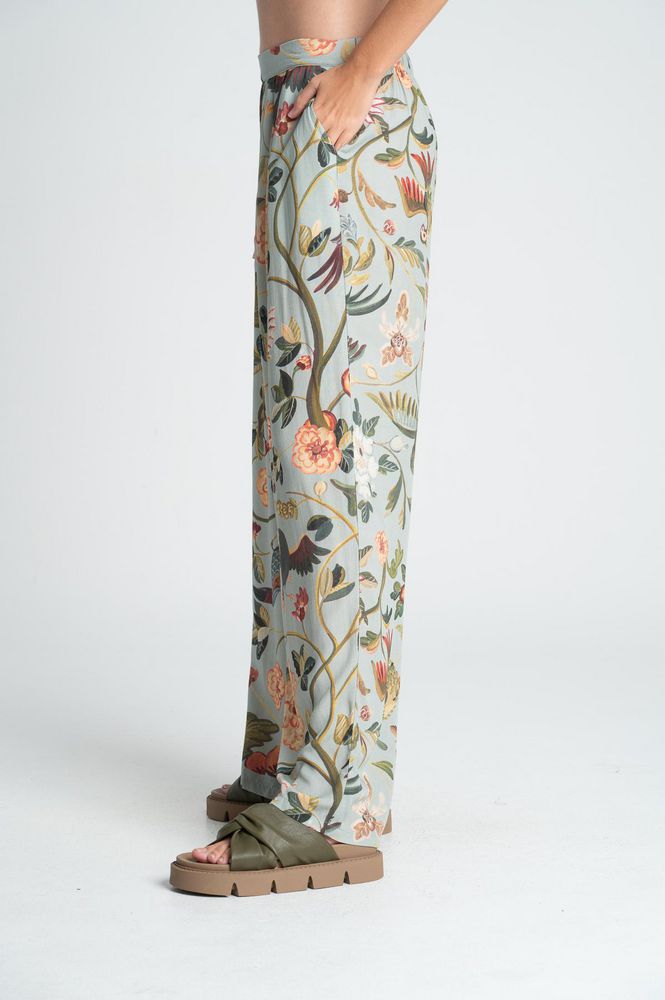Pantalon Pretina con elastico Wide leg BRONZINI