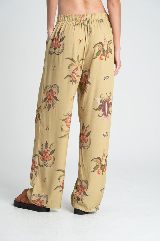 Pantalon Pretina con elastico Wide leg BRONZINI