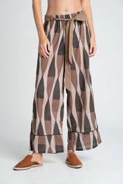 Pantalon Pretina con elastico Wide leg BRONZINI