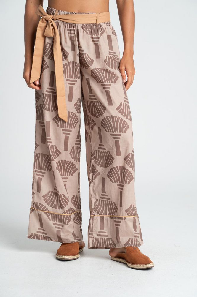 Pantalon Pretina con elastico Wide leg BRONZINI
