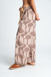 Pantalon Pretina con elastico Wide leg BRONZINI