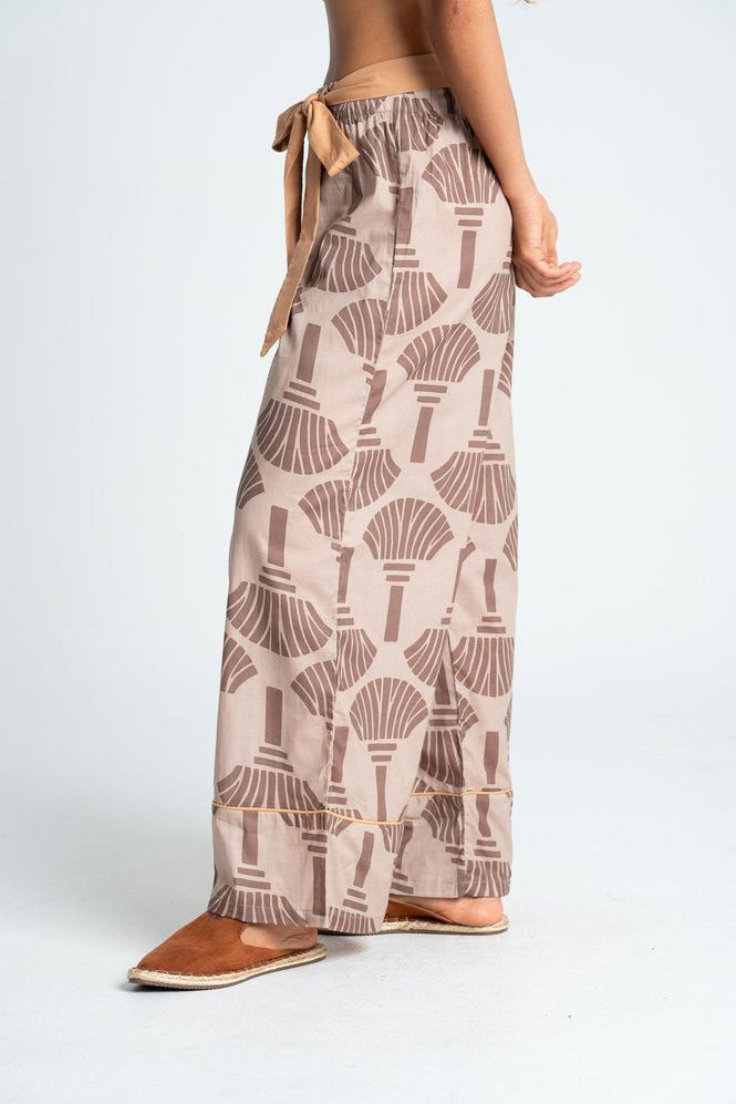 Pantalon Pretina con elastico Wide leg BRONZINI