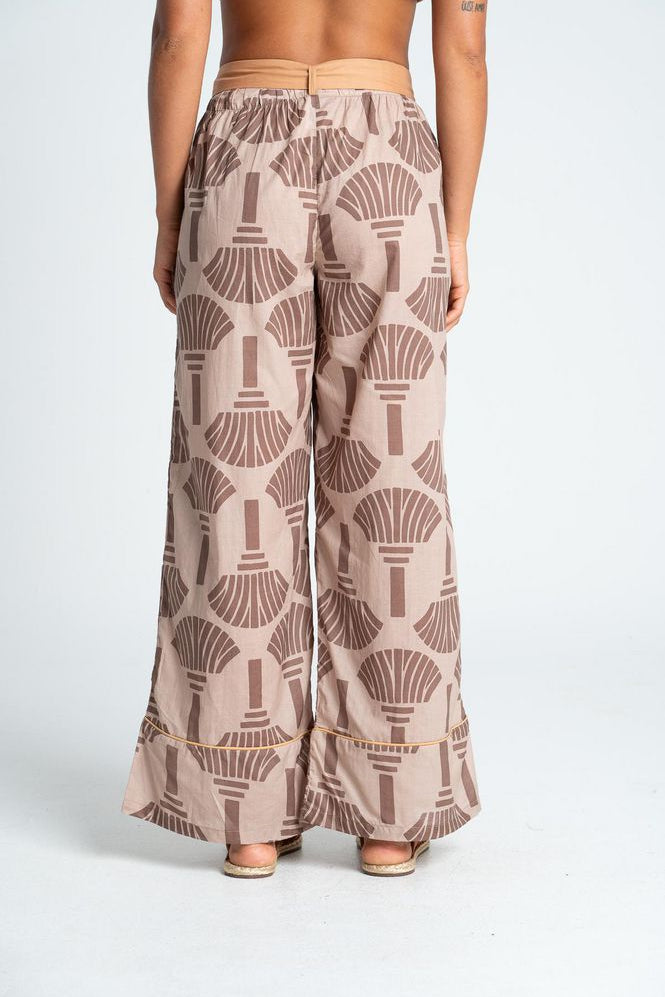 Pantalon Pretina con elastico Wide leg BRONZINI