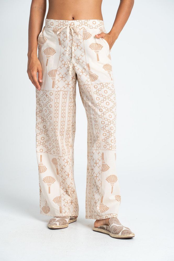 Pantalon Pretina con elastico Wide leg BRONZINI