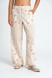 Pantalon Pretina con elastico Wide leg BRONZINI