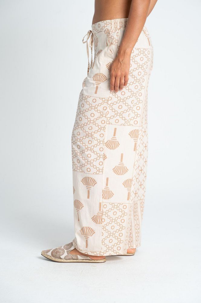 Pantalon Pretina con elastico Wide leg BRONZINI
